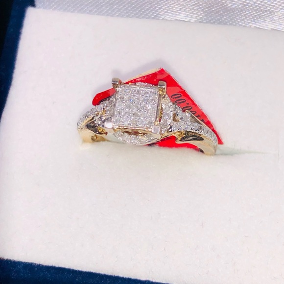 Real Diamond custom designer ring NOT CZ BEST GIFT - Picture 4 of 6